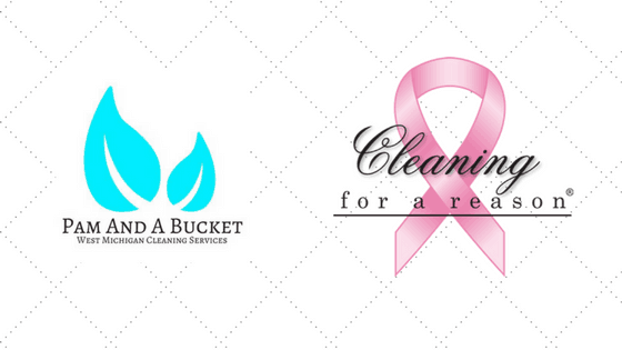 pam and a bucket cleaning for a reason