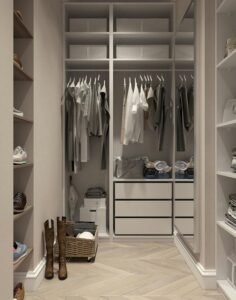 closet organizing