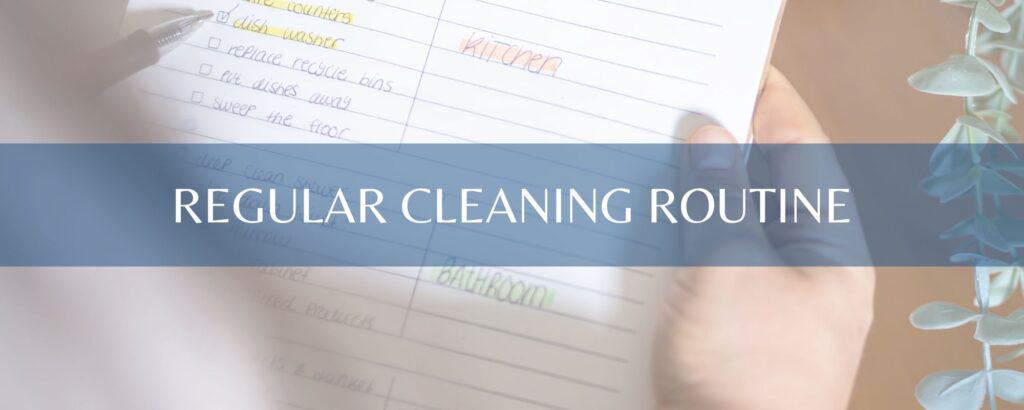 Regular Cleaning Routine
