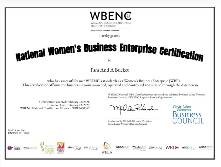 WBENC National Women's Business Enterprise Certification