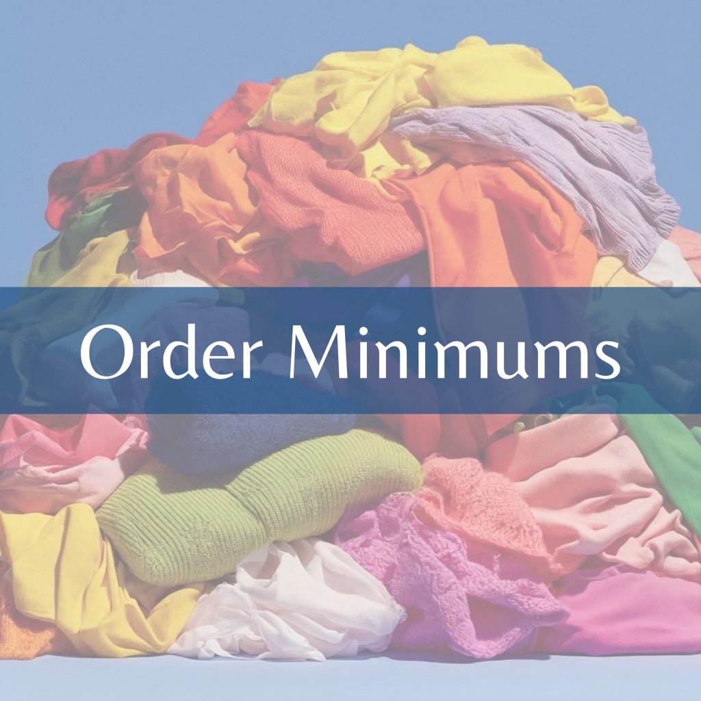 Order Minimums for laundry service